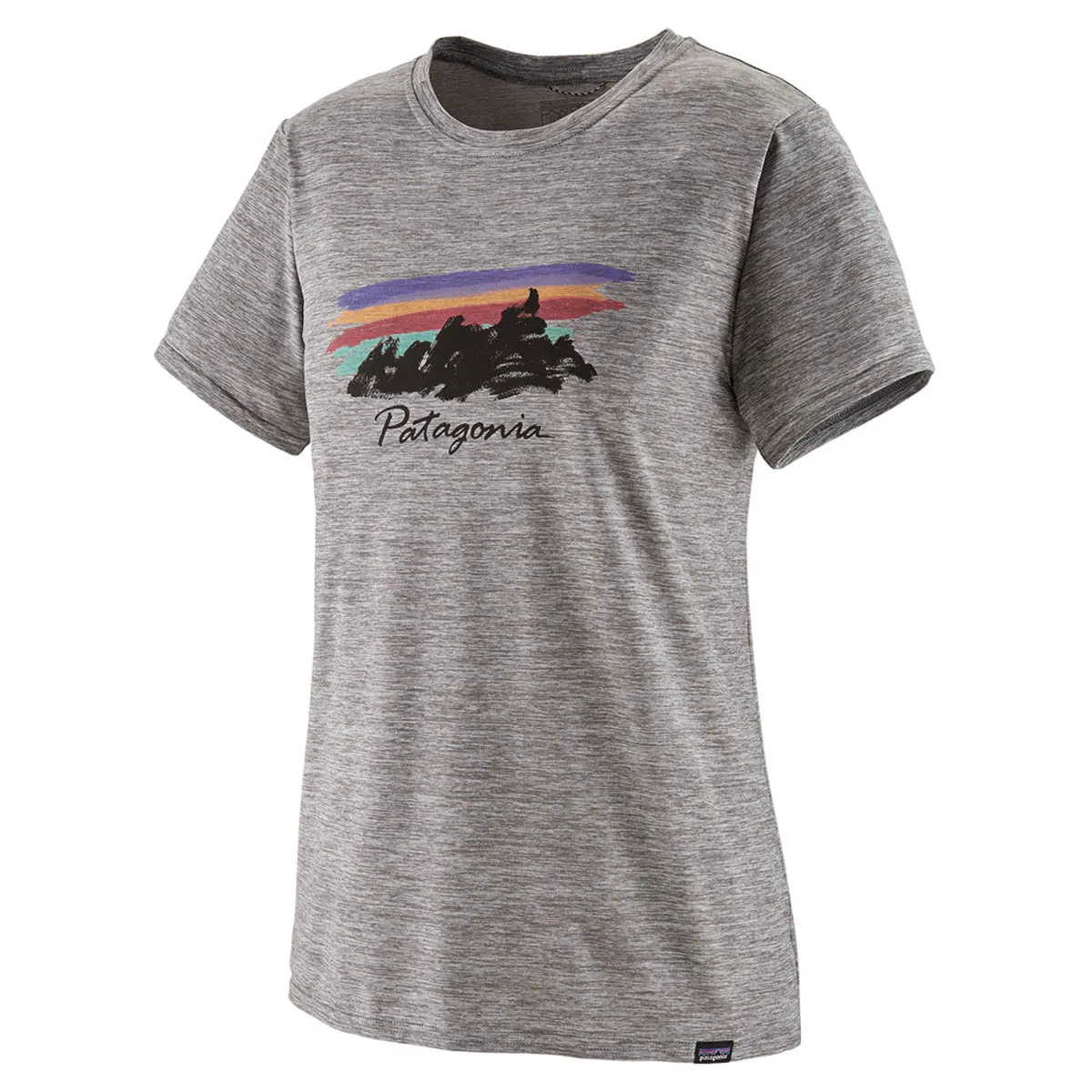 Patagonia Women's Capilene Cool Daily Graphic Shirt - Feather Grey