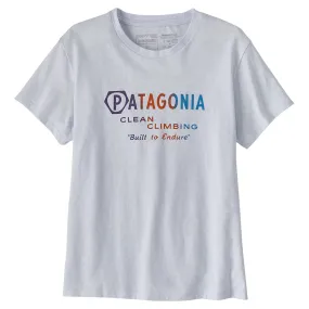 Patagonia Women's Endure Hex Responsibili-Tee - White