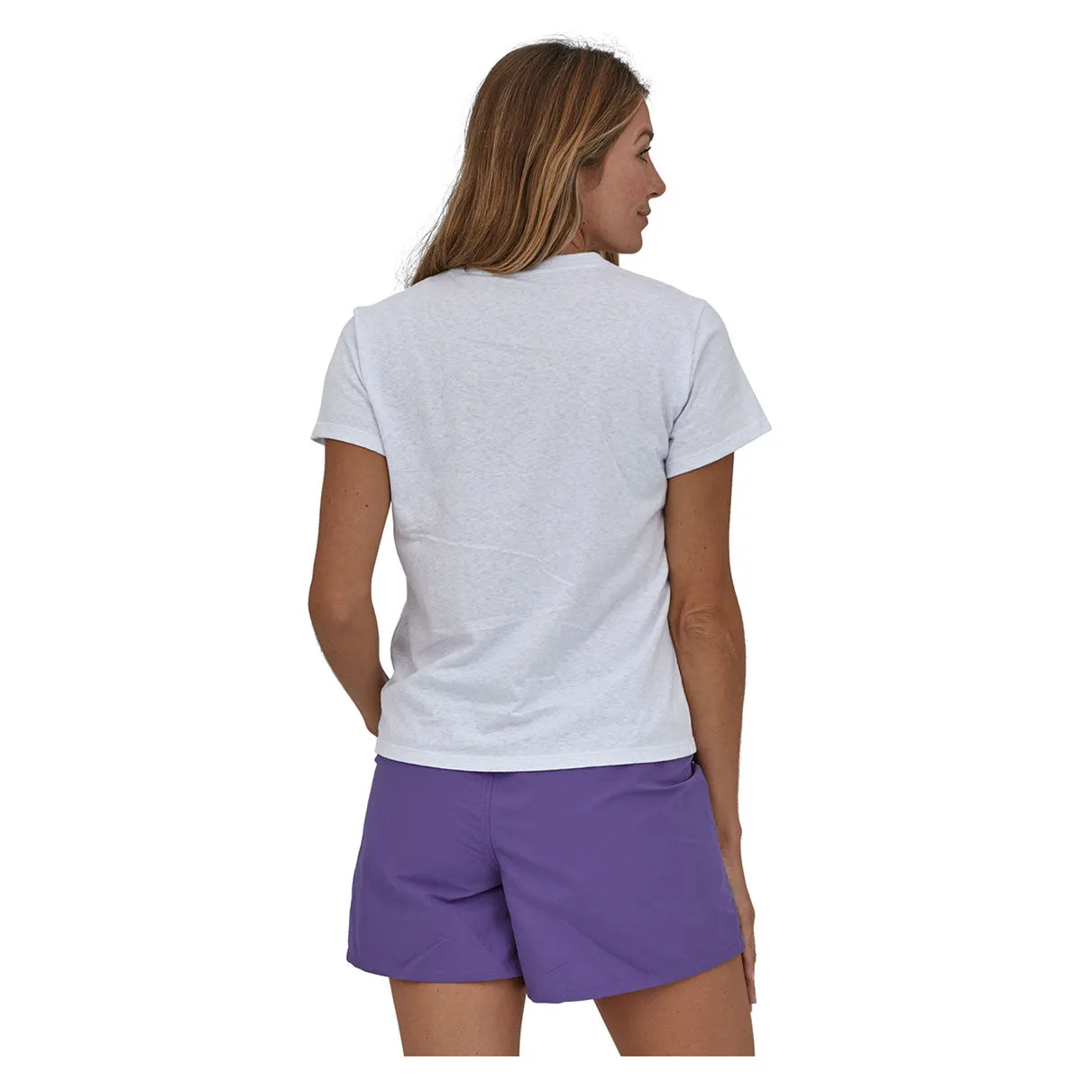 Patagonia Women's Endure Hex Responsibili-Tee - White