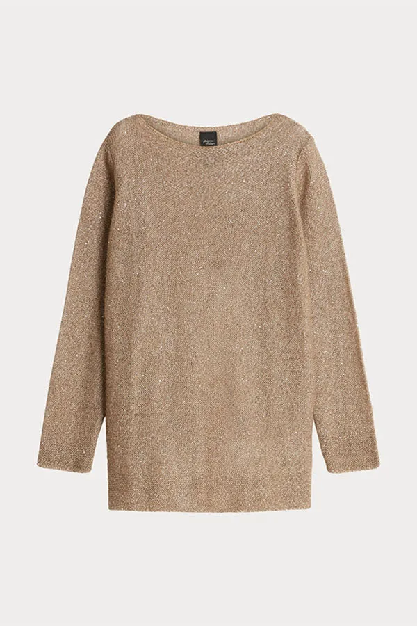 Persona (by Marina Rinaldi) LEVICO MOHAIR SEQUINNED SWEATER