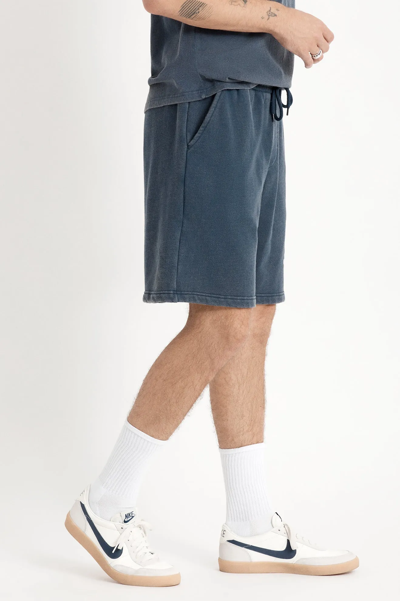 Phys. Ed. Fleece Short - Dress Blue