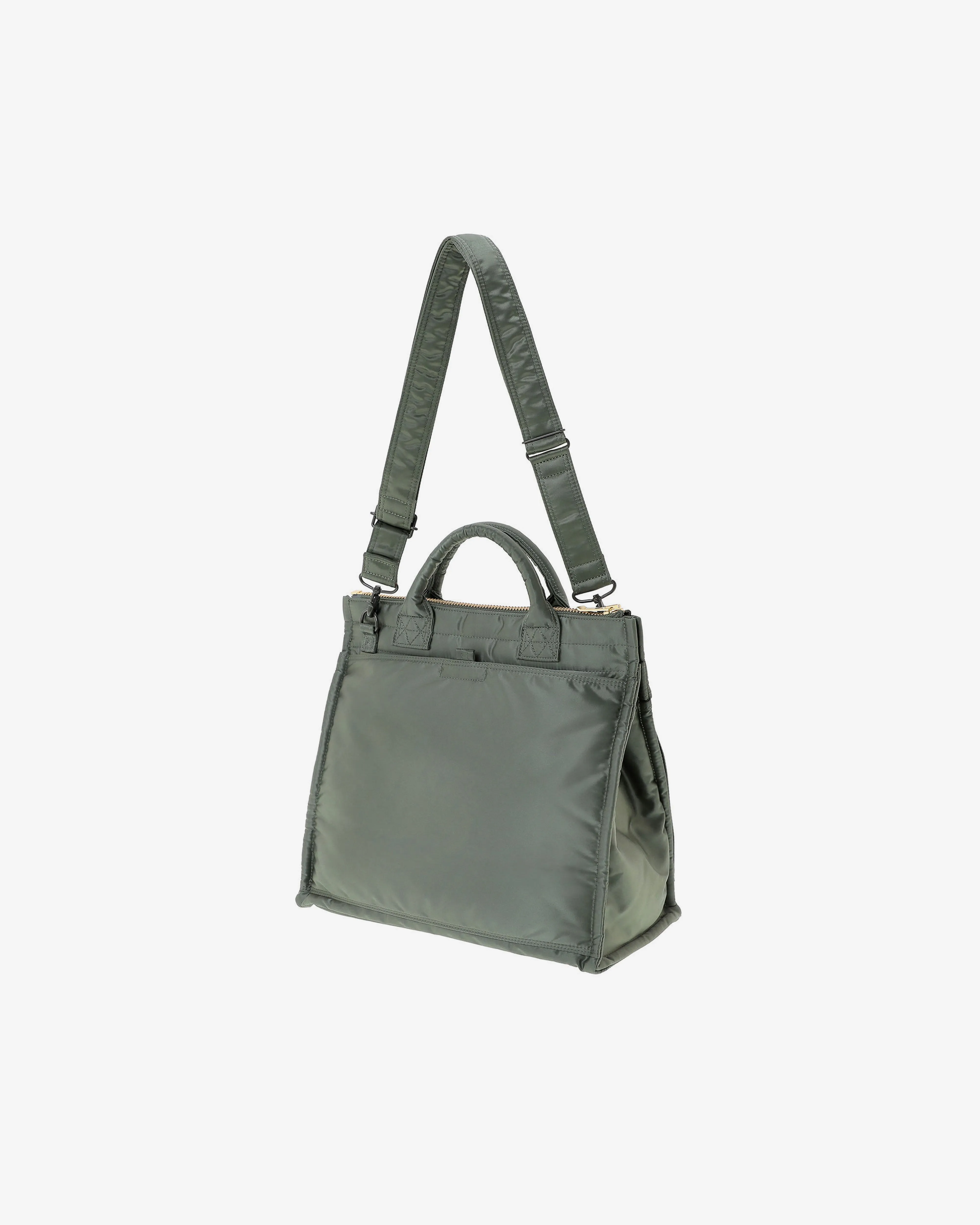 Porter Yoshida & Co. Tanker Square Tote Bag (L)  Green