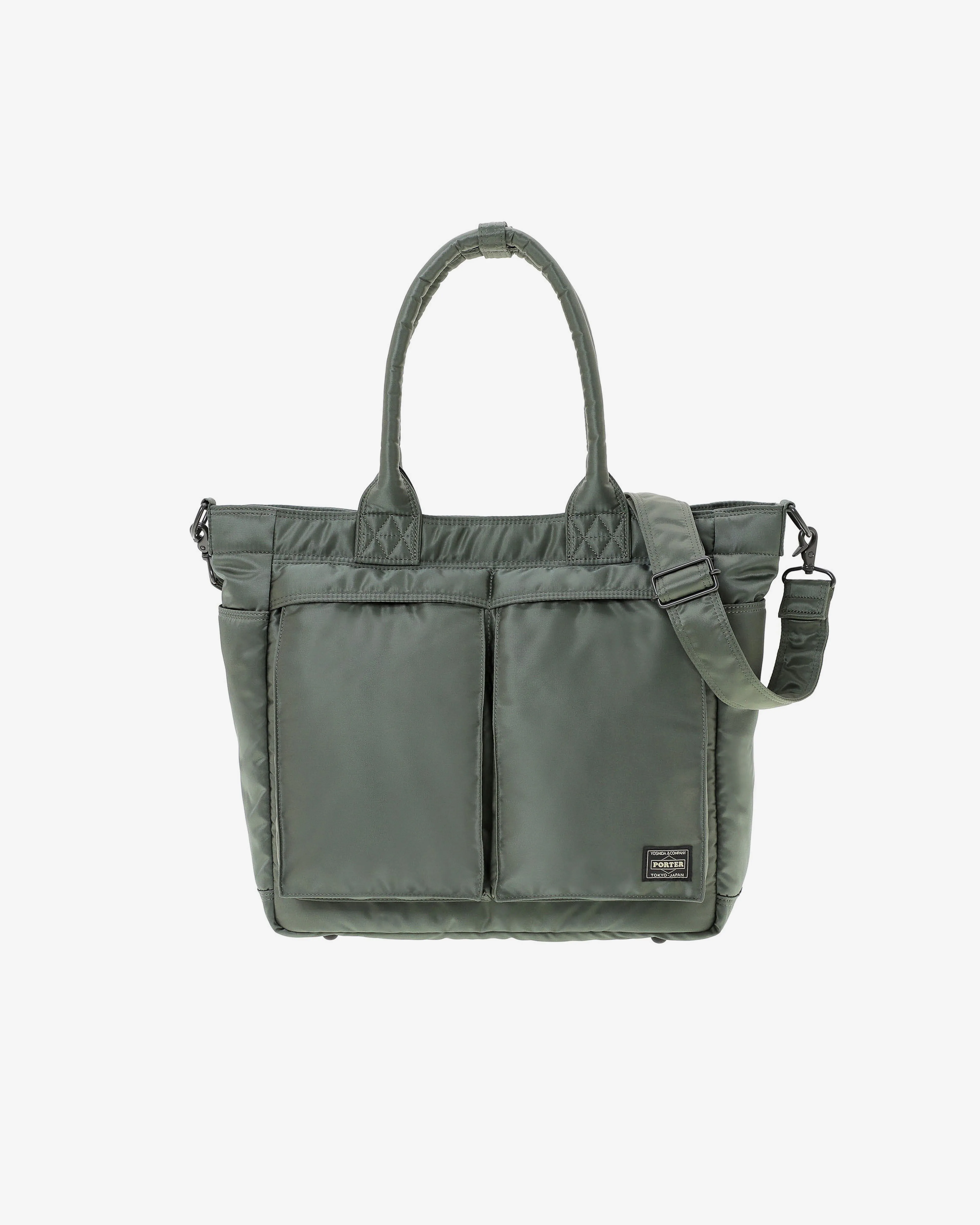 Porter Yoshida & Co. Tanker Tote Bag (L)  Green