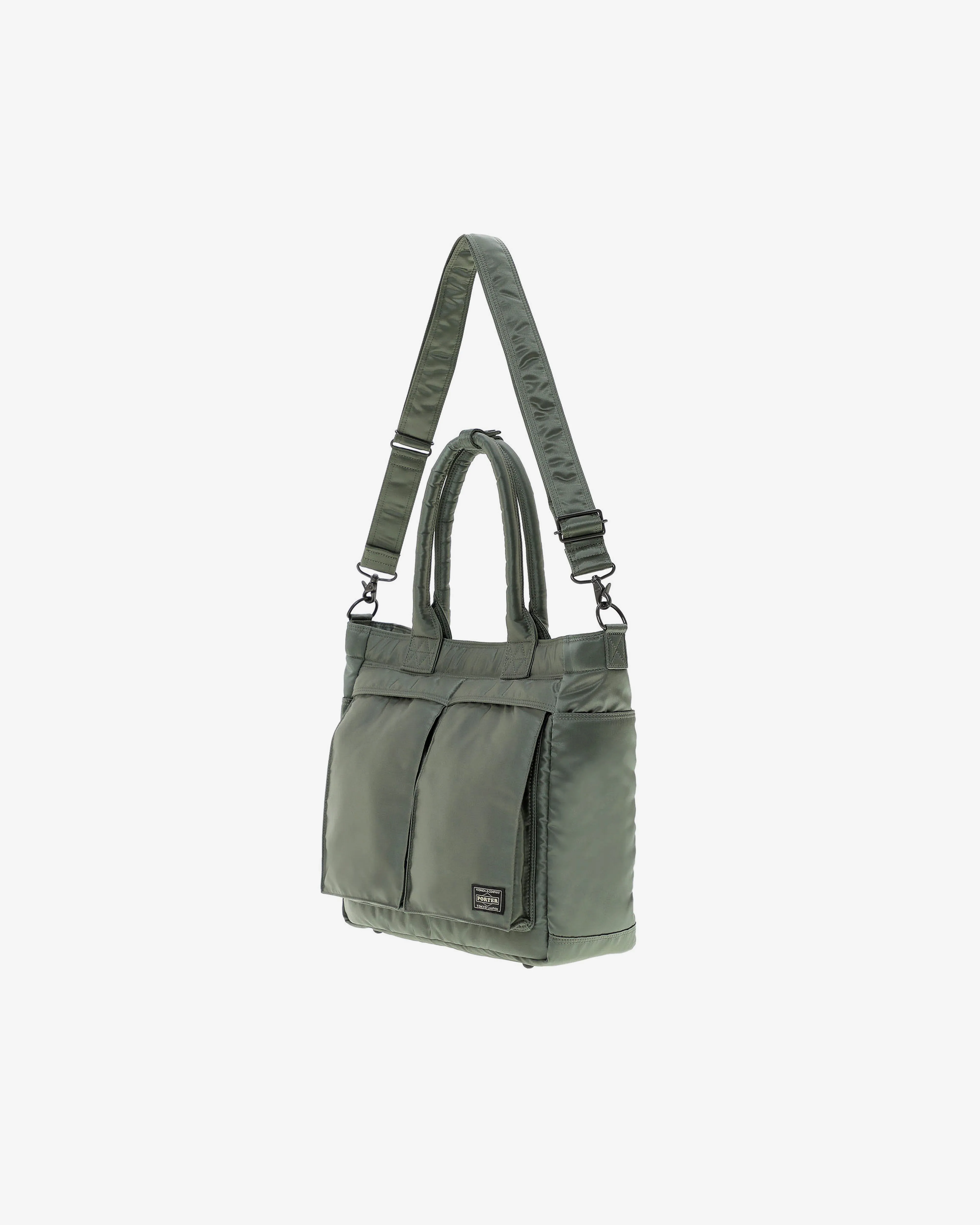 Porter Yoshida & Co. Tanker Tote Bag (L)  Green