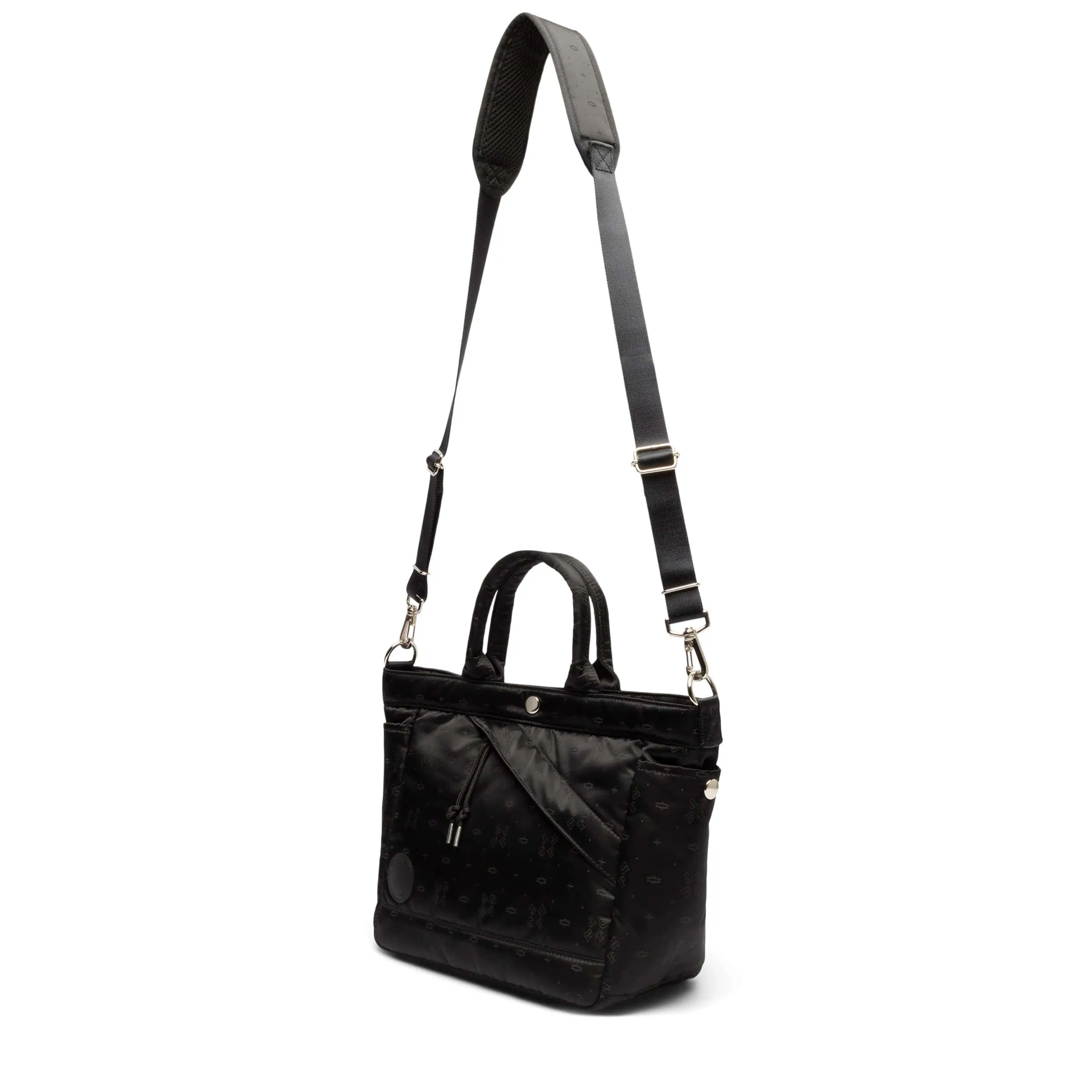 POTR MONOGRAM 2WAY TOTE BAG BLACK | Bodega