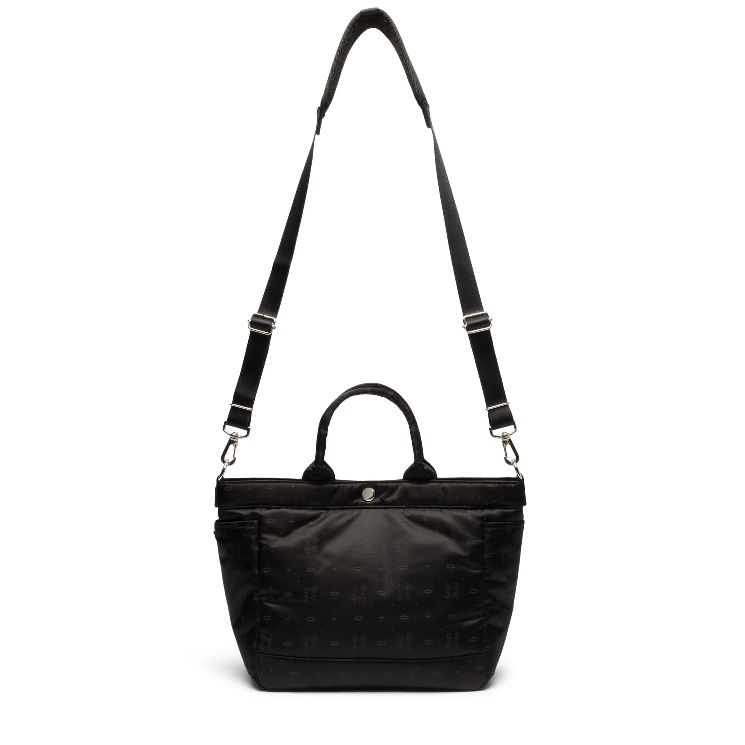 POTR MONOGRAM 2WAY TOTE BAG BLACK | Bodega