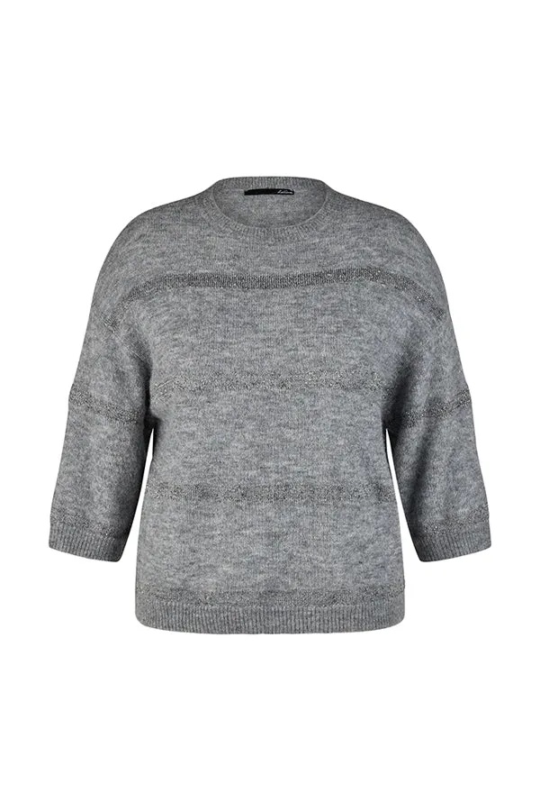 Rabe & LecomteGREY SOFT WOOL SWEATER