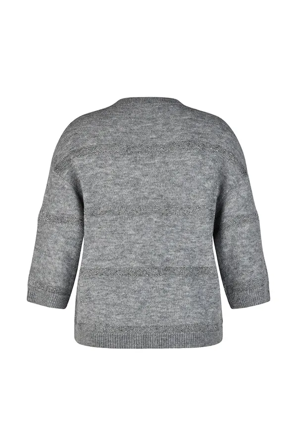 Rabe & LecomteGREY SOFT WOOL SWEATER