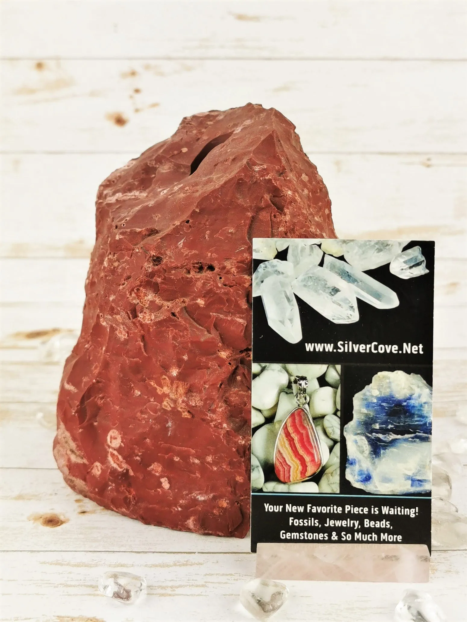 Red Jasper Fountain Topper