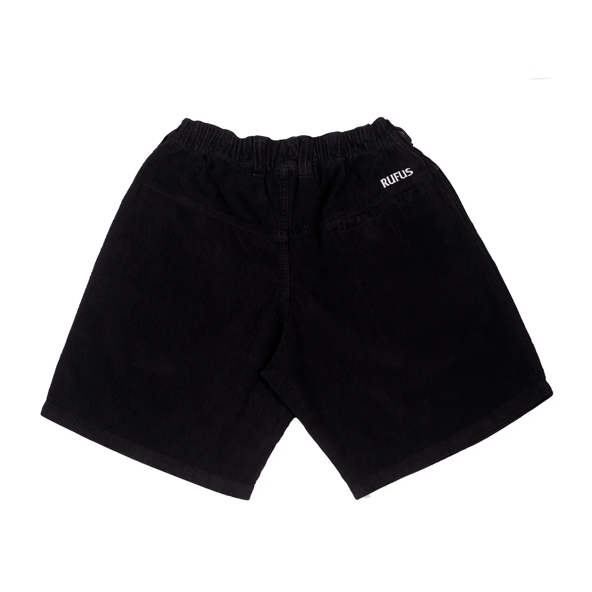 RUFUS - CORD SHORTS BLACK