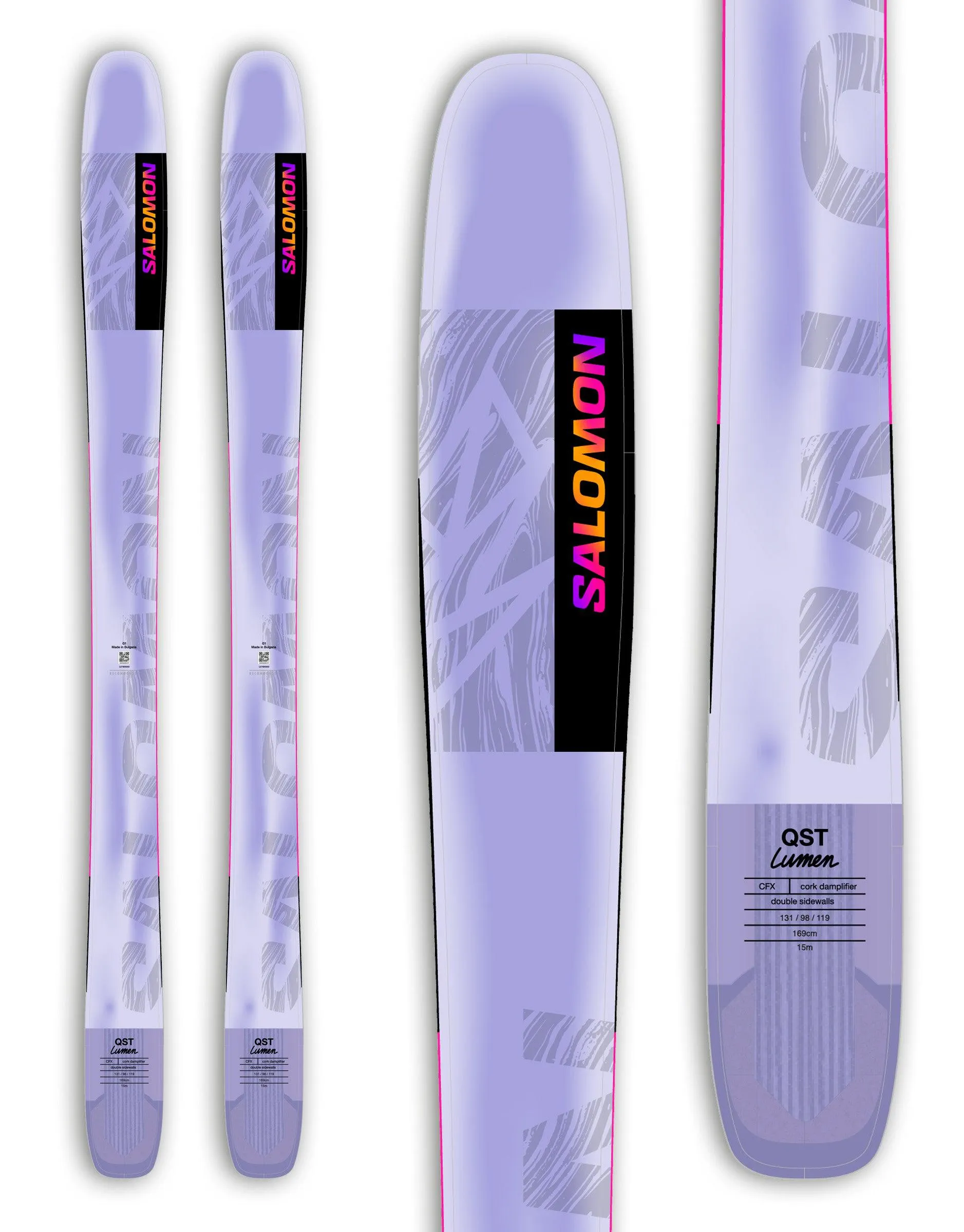 Salomon QST Lumen 98 Womens Skis 2025