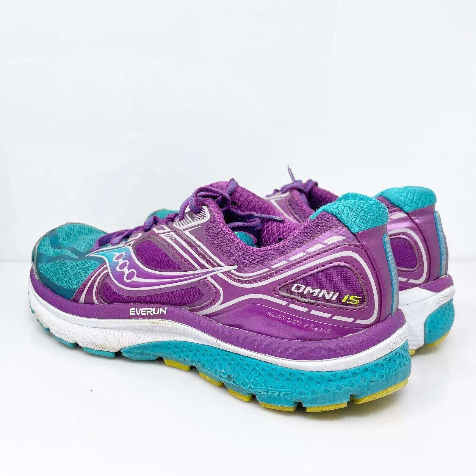 Saucony Womens Omni 15 Everun S10315-4 Blue Running Shoes Sneakers Size 9