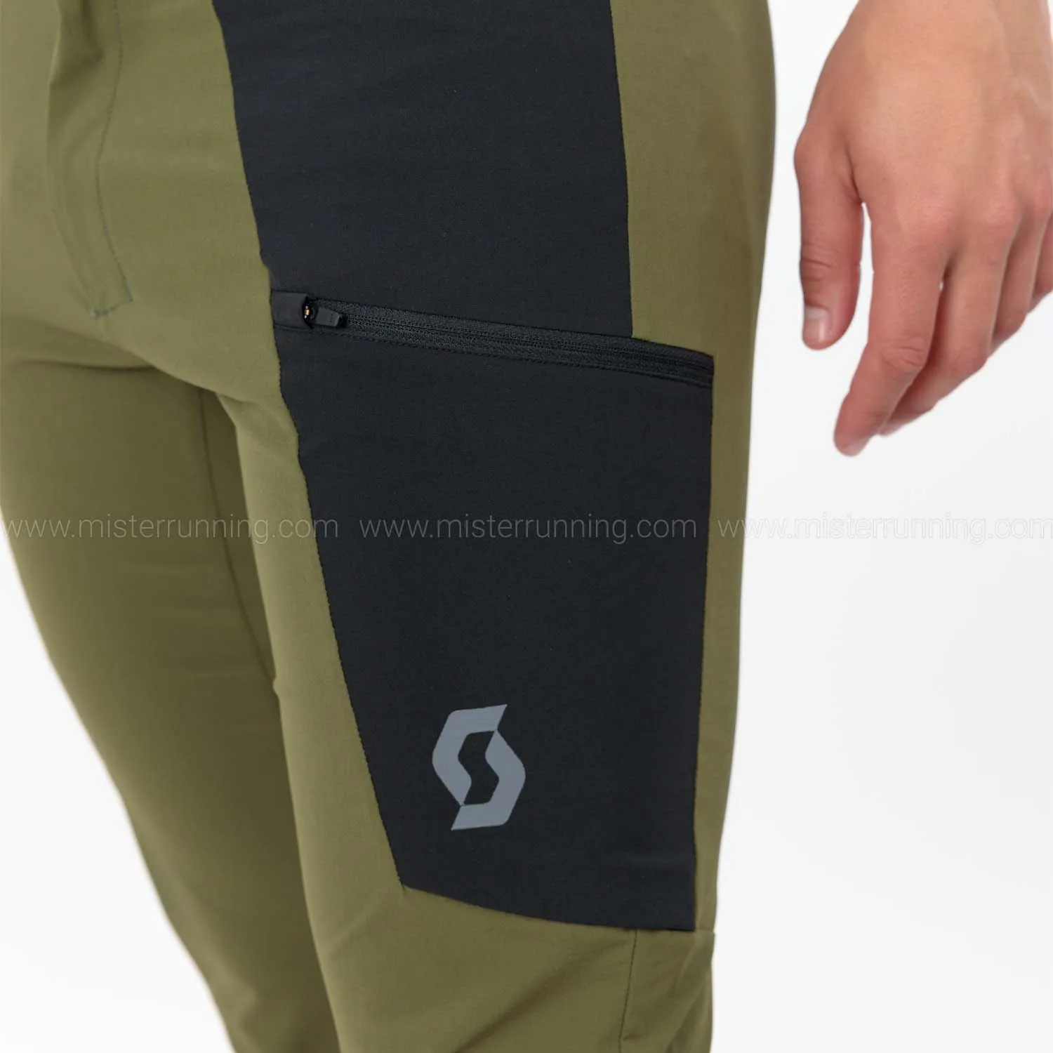 Scott Explorair Tech Pantaloni  Fir Green/Black