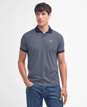  Shell Print Polo Shirt     