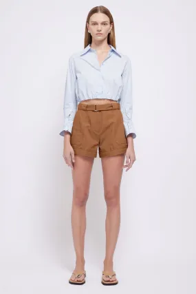 Simkhai Lourie Belted Shorts