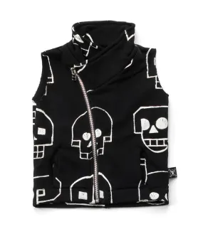 skull robot vest