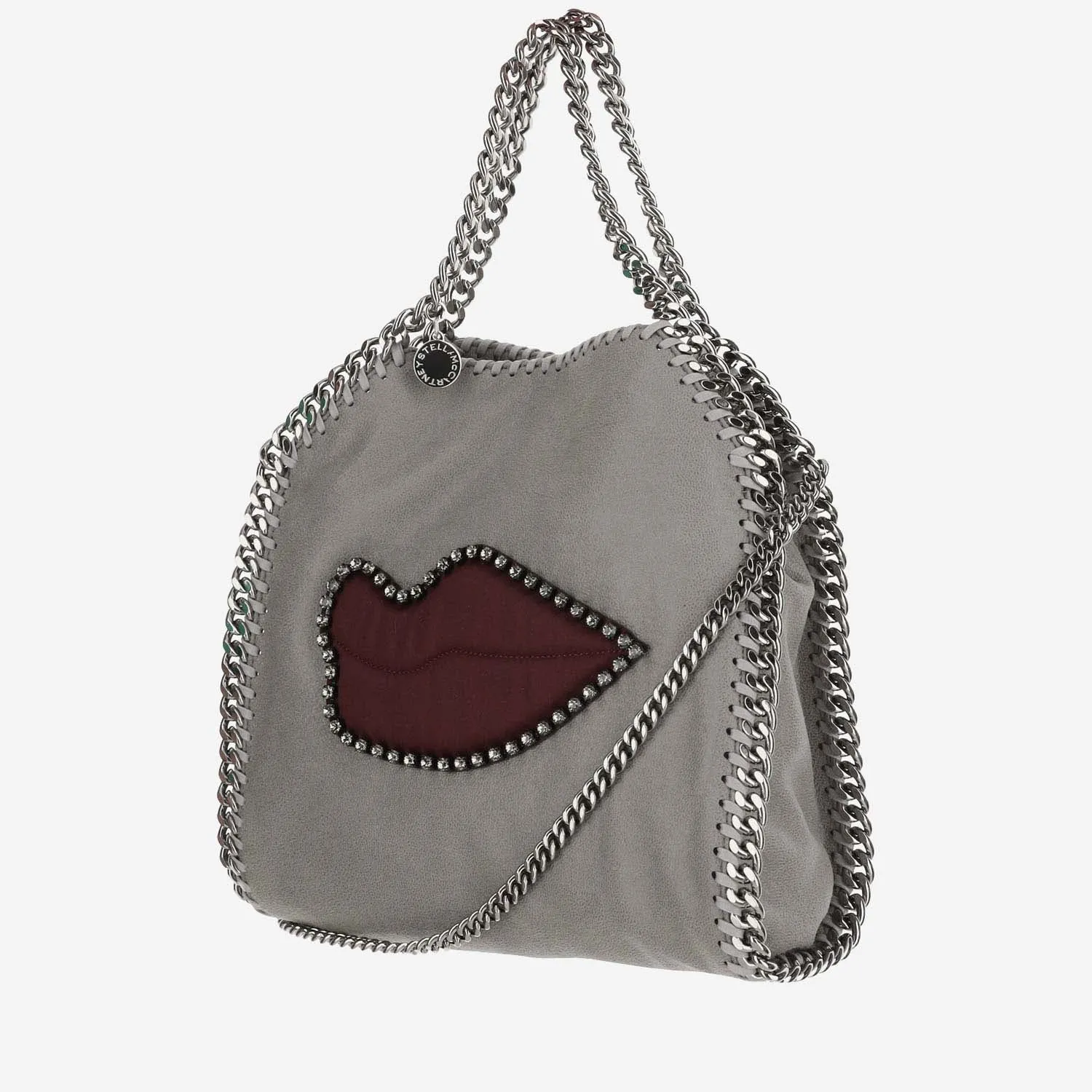 Stella McCartney    Stella Mc Cartney Mini Falabella Lips Tote Bag