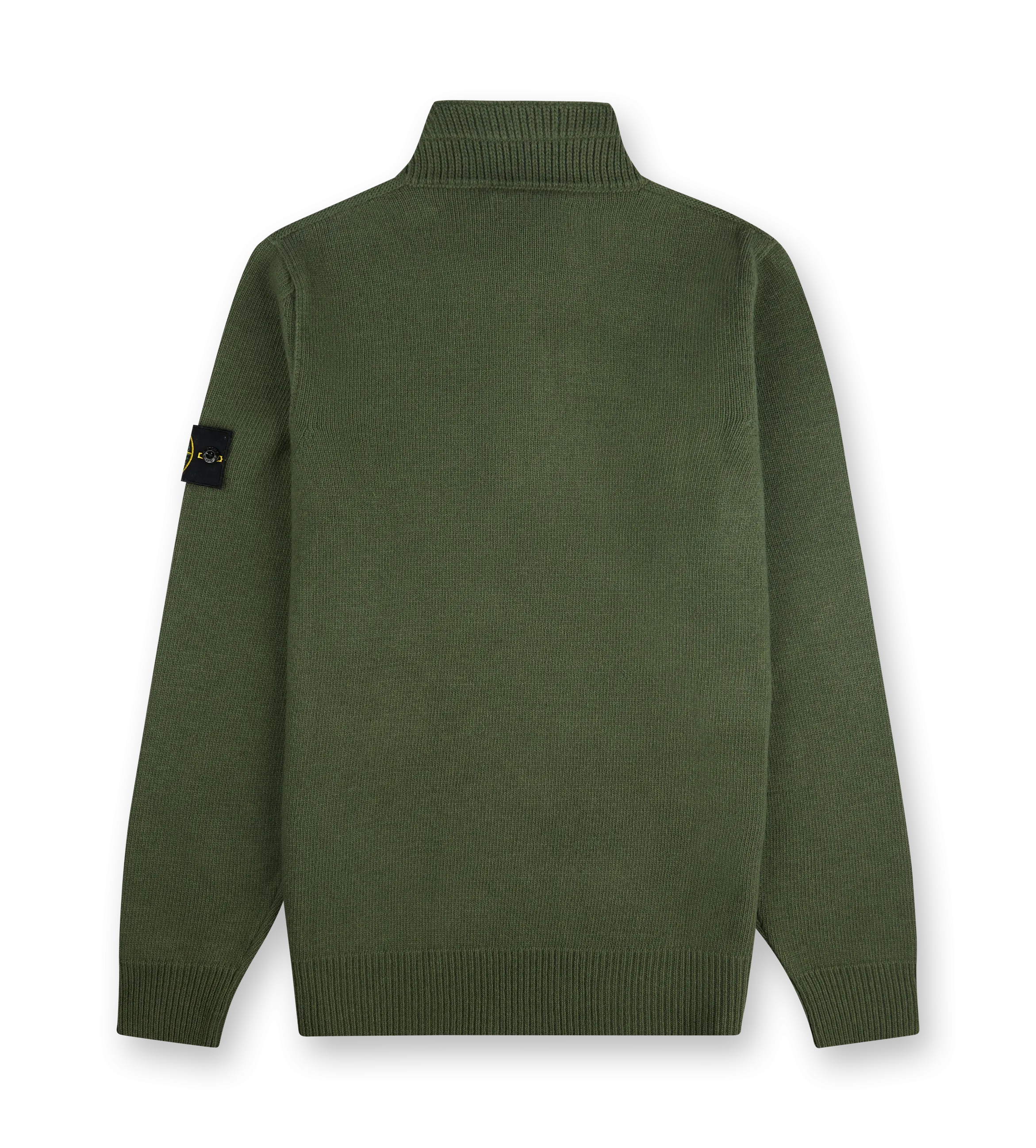 Stone Island    Green Knit Sweater