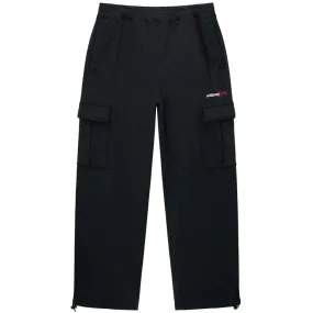 STSSY SPORT CARGO FLEECE PANT // BLACK