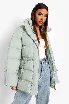 Synch Waist Puffer Jacket