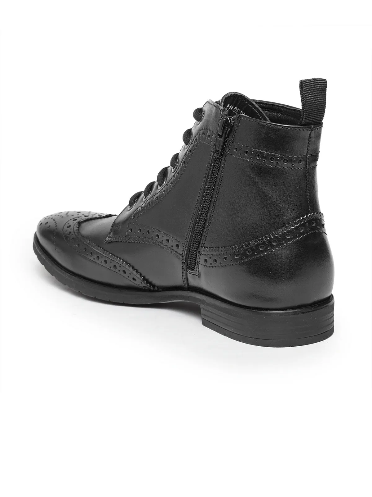 Teakwood Leathers Men's Black Boots