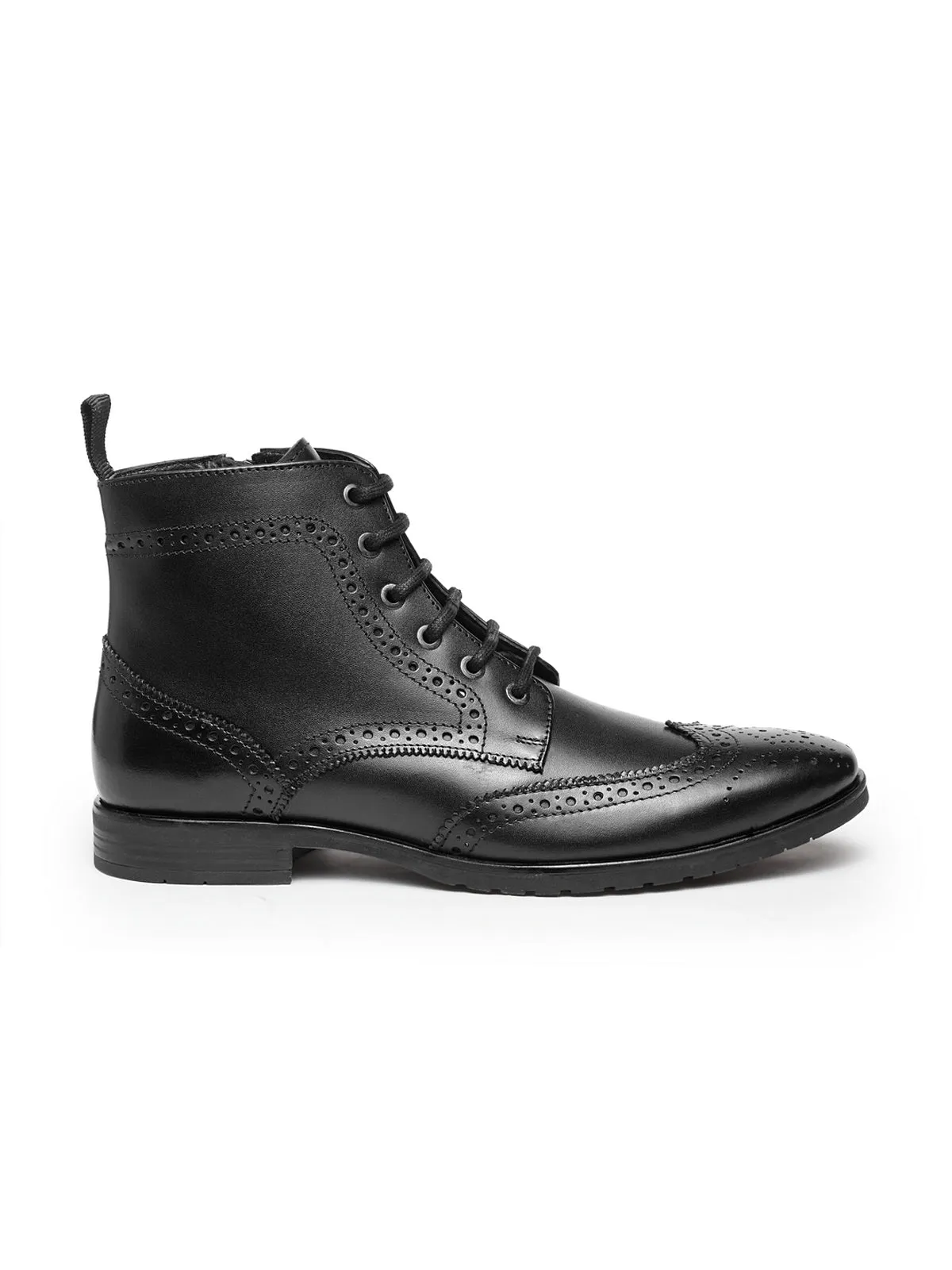 Teakwood Leathers Men's Black Boots