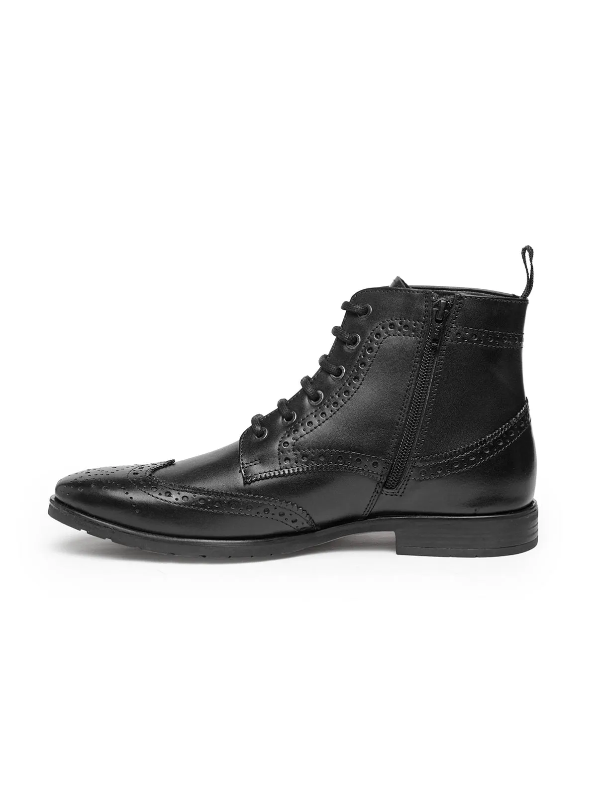 Teakwood Leathers Men's Black Boots