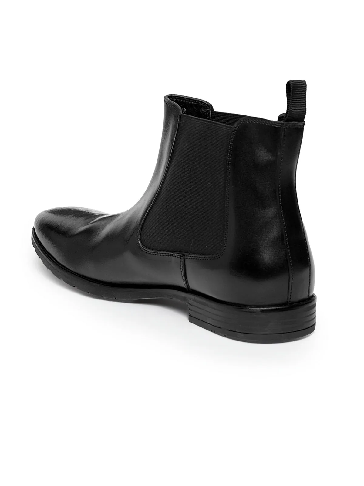 Teakwood Leathers Men's Black Chelsea Boots