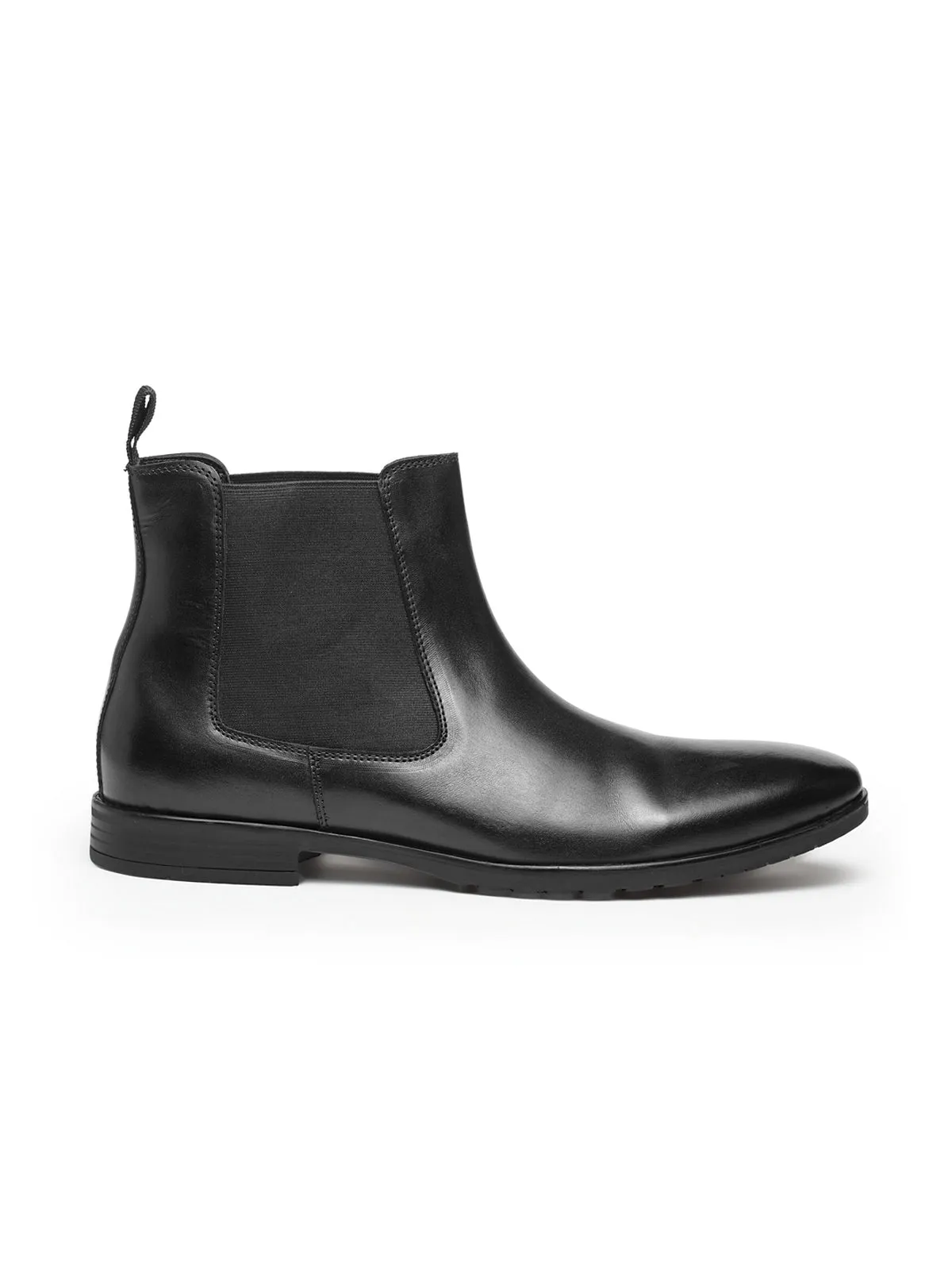 Teakwood Leathers Men's Black Chelsea Boots