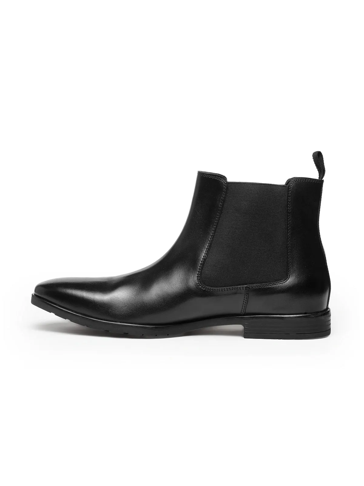 Teakwood Leathers Men's Black Chelsea Boots