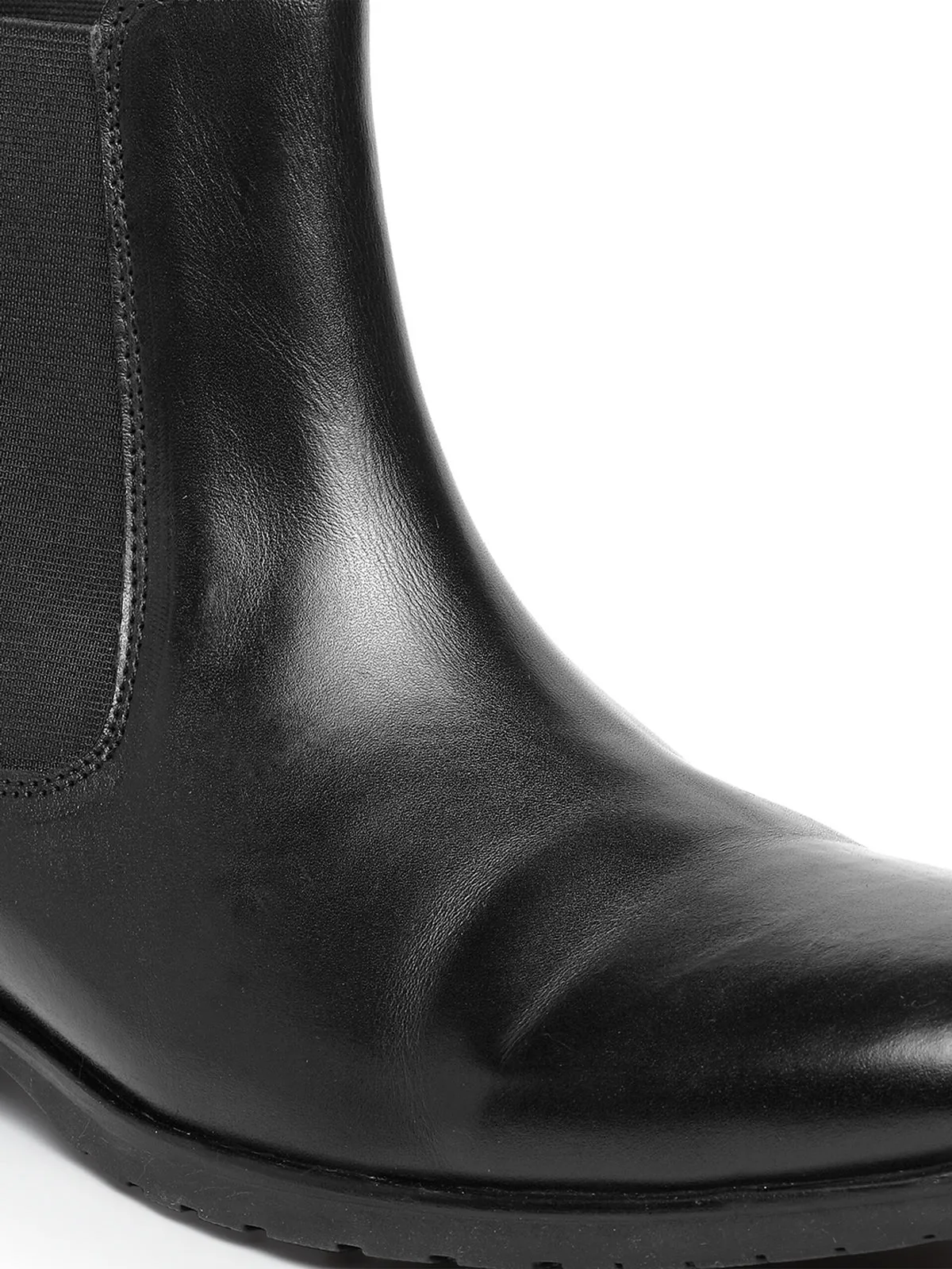 Teakwood Leathers Men's Black Chelsea Boots