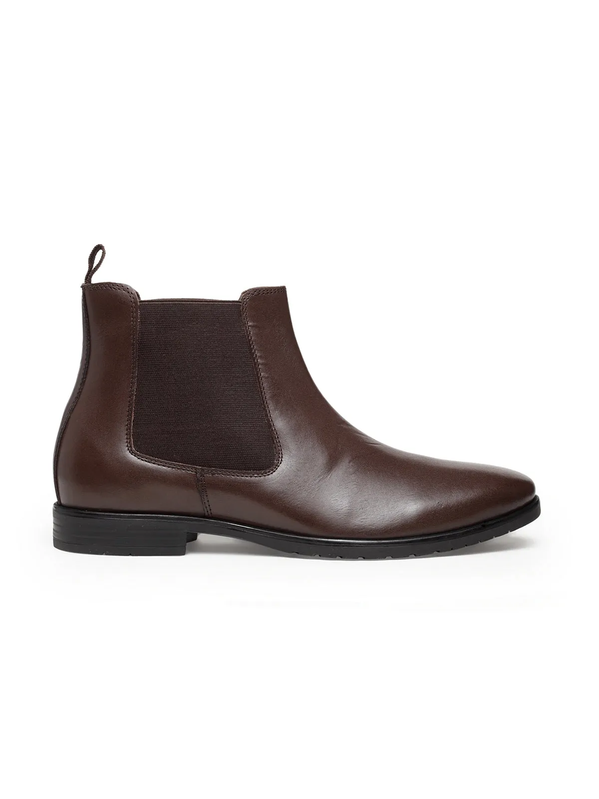 Teakwood Leathers Men's Brown Chelsea Boots