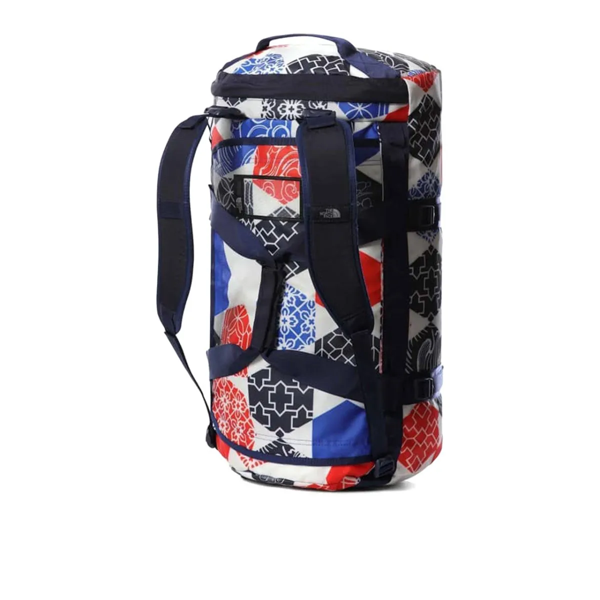 The North Face Base Camp Duffel M (Blue Geo Print)