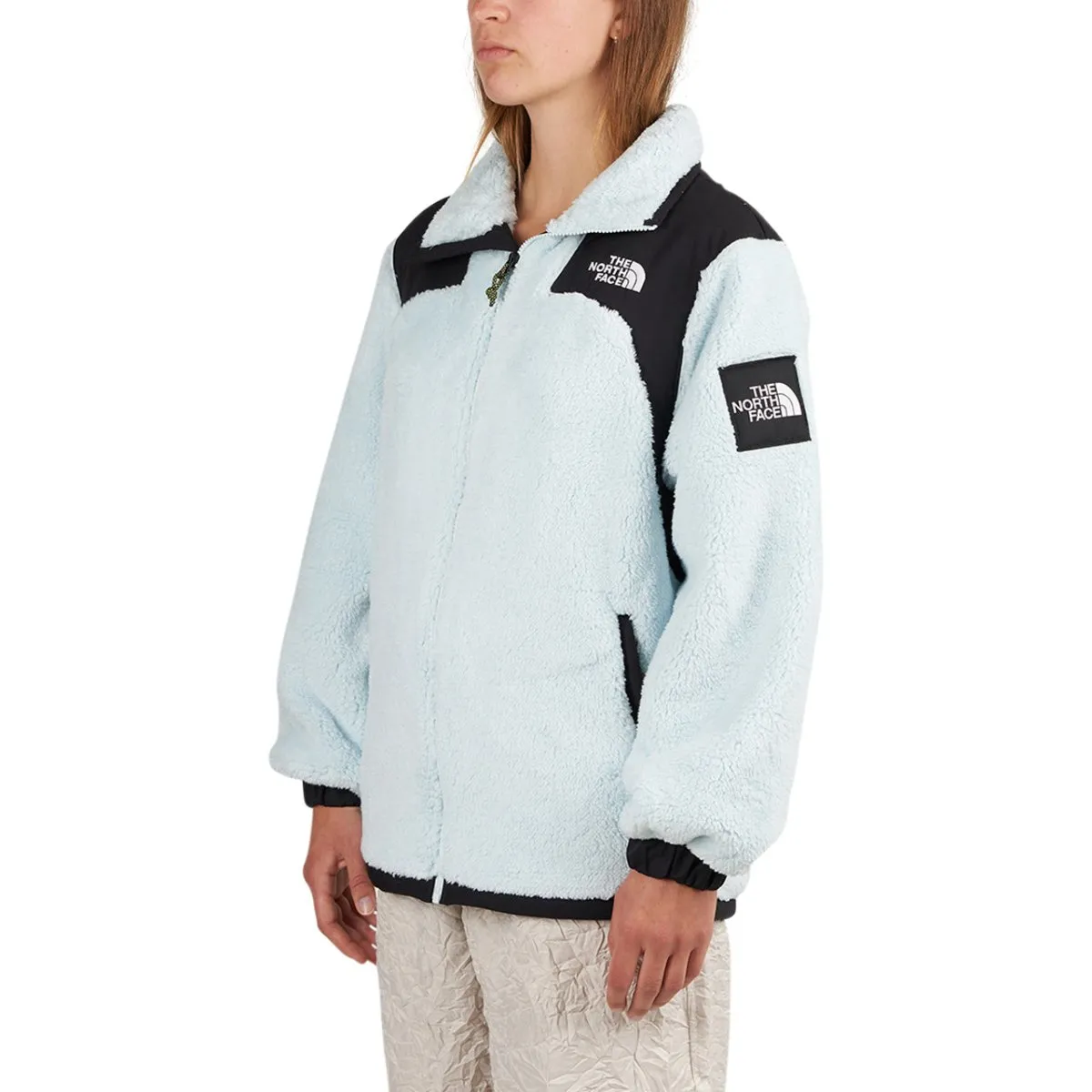 The North Face BB Search & Rescue Oversize Fz Sherpa (Light Blue / Black)