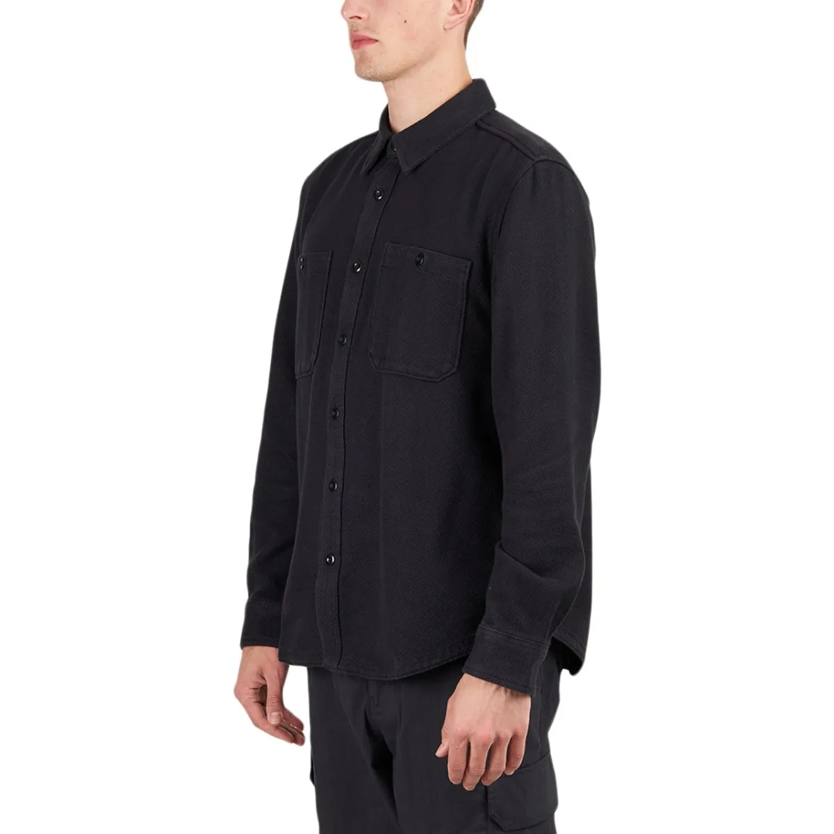 The North Face M Valley Twill-Flanell Shirt (Black)