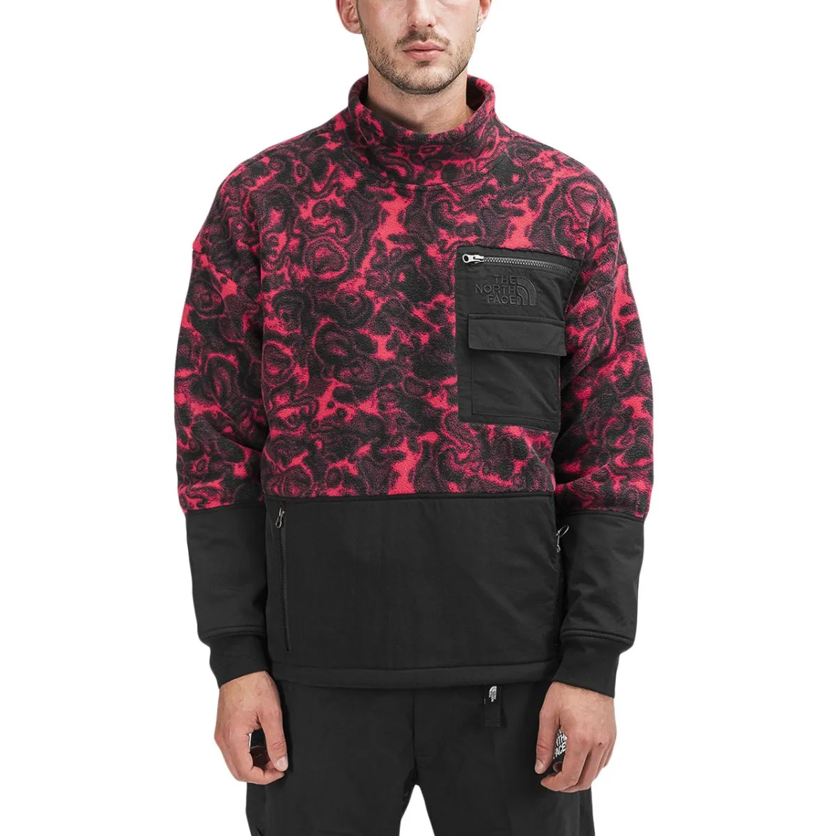 The North Face M ´94 Rage Classic Fleece Pullover (Pink / Red / Black)