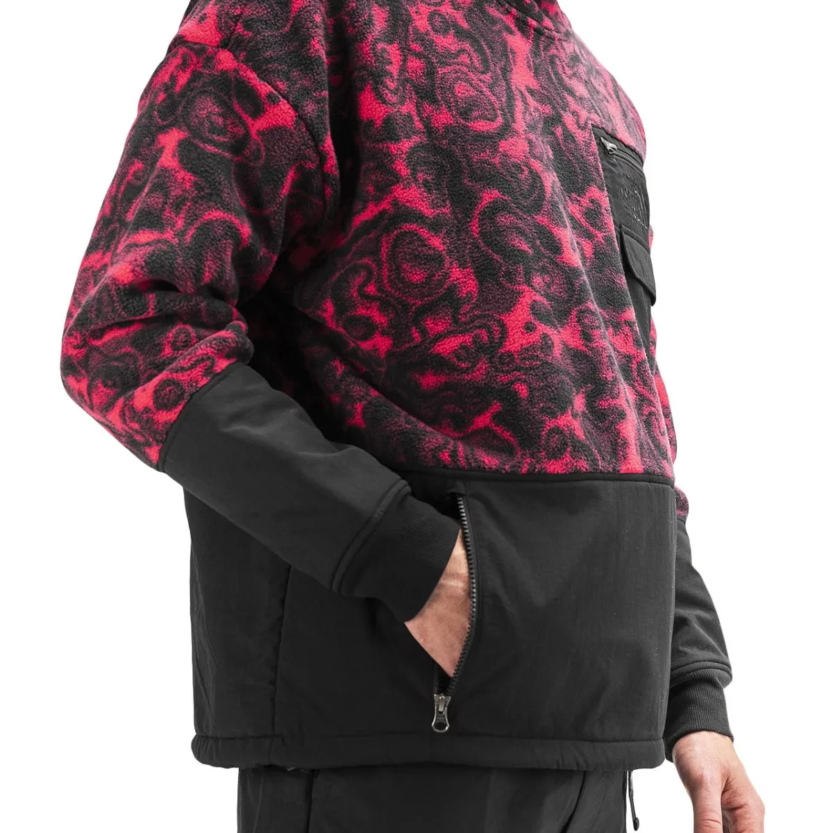 The North Face M ´94 Rage Classic Fleece Pullover (Pink / Red / Black)