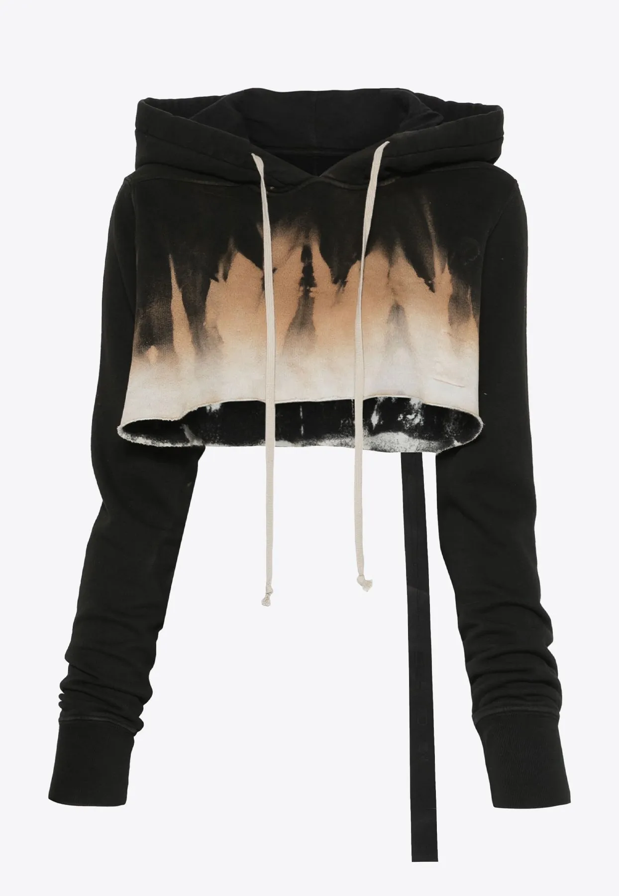 Tie-Dye Cropped Hoodie