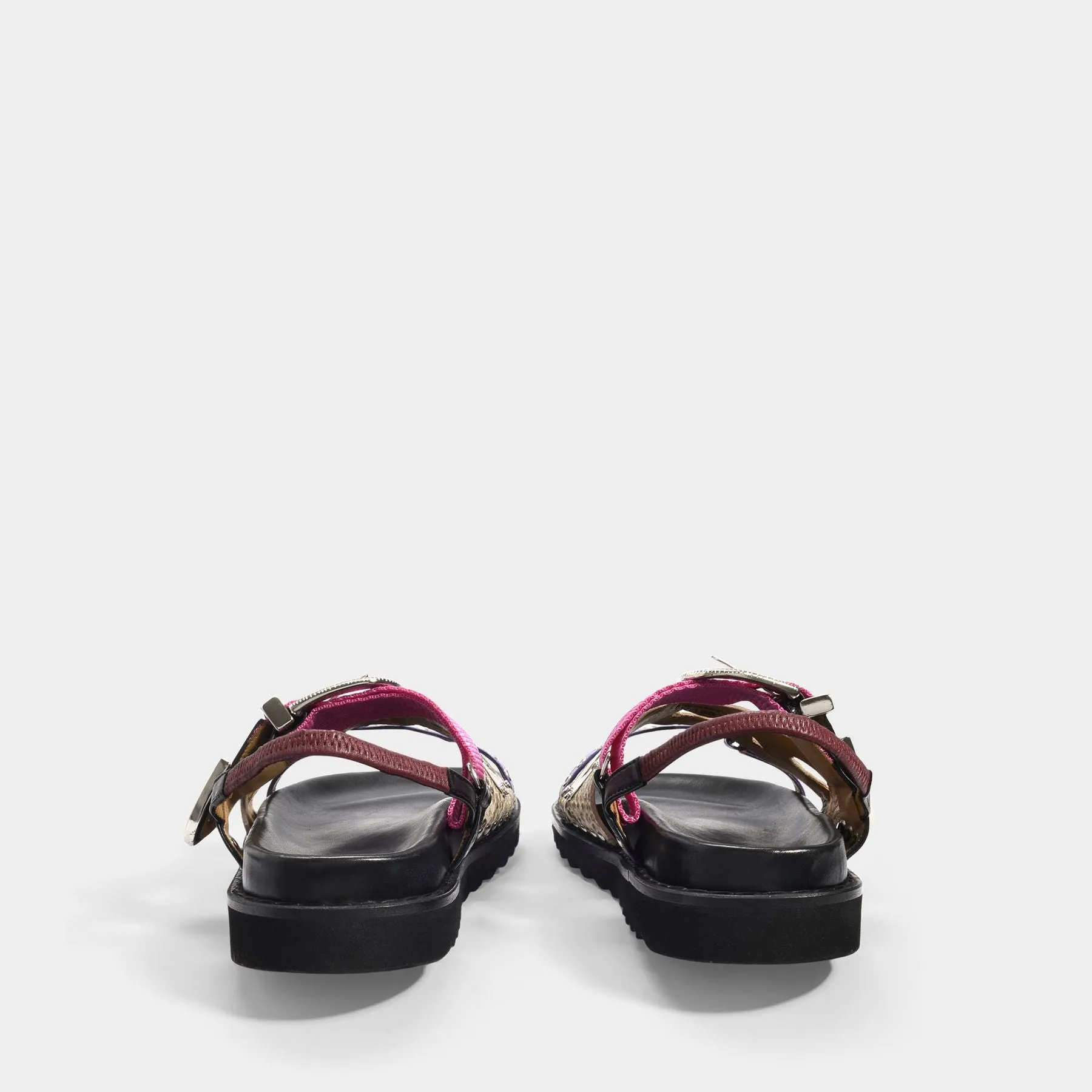 Toga Pulla  Aj1018 Sandals - Toga Pulla - Black - Leather