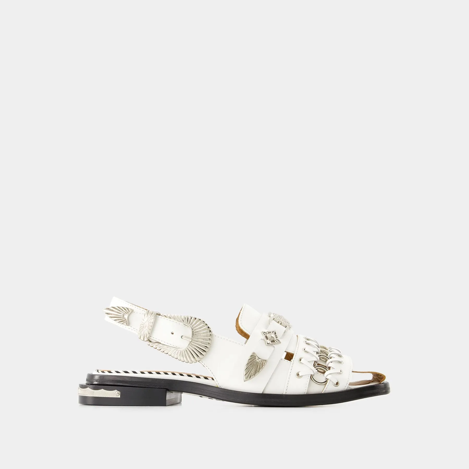 Toga Pulla  Aj1312 Sandals - Toga Pulla - Leather - White