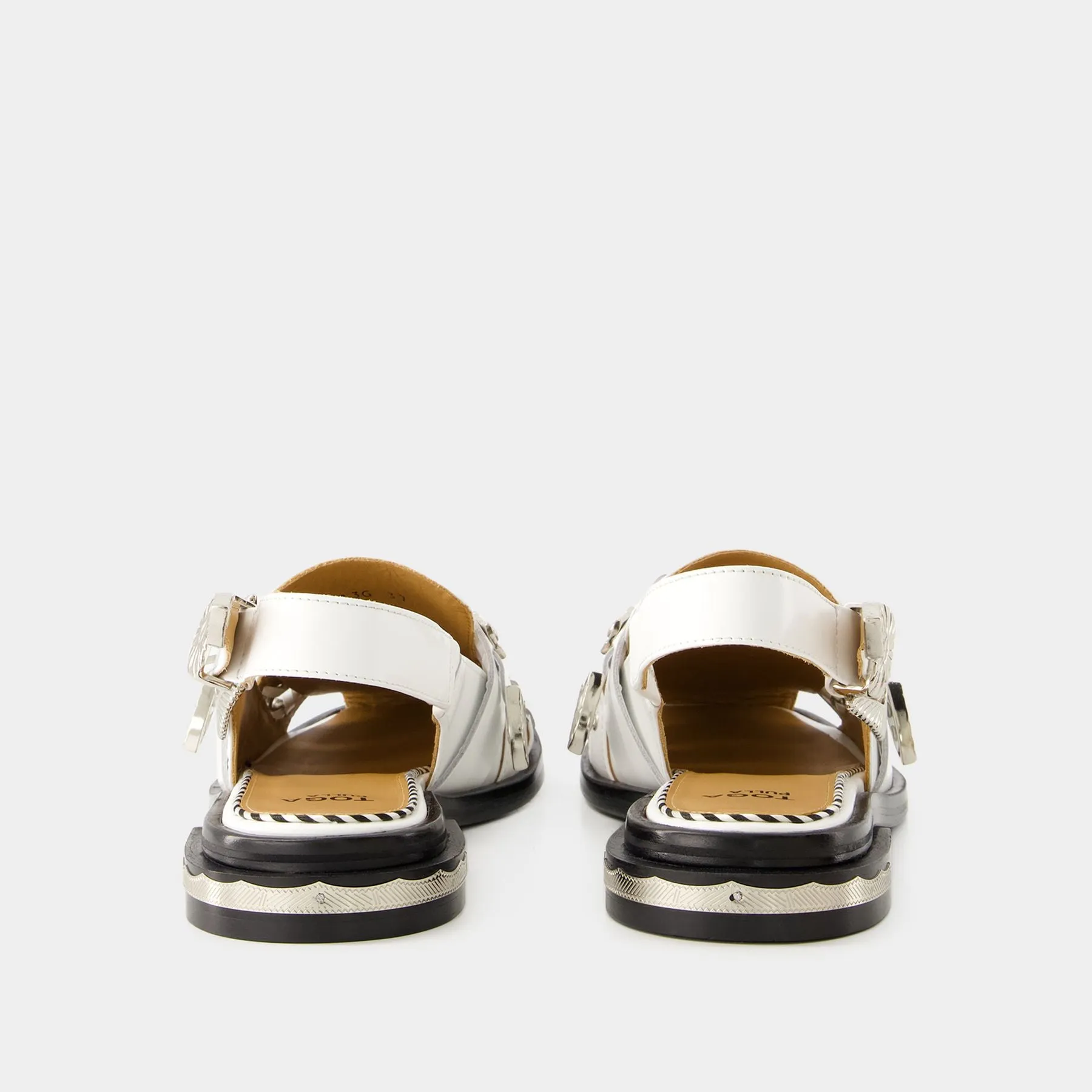 Toga Pulla  Aj1312 Sandals - Toga Pulla - Leather - White