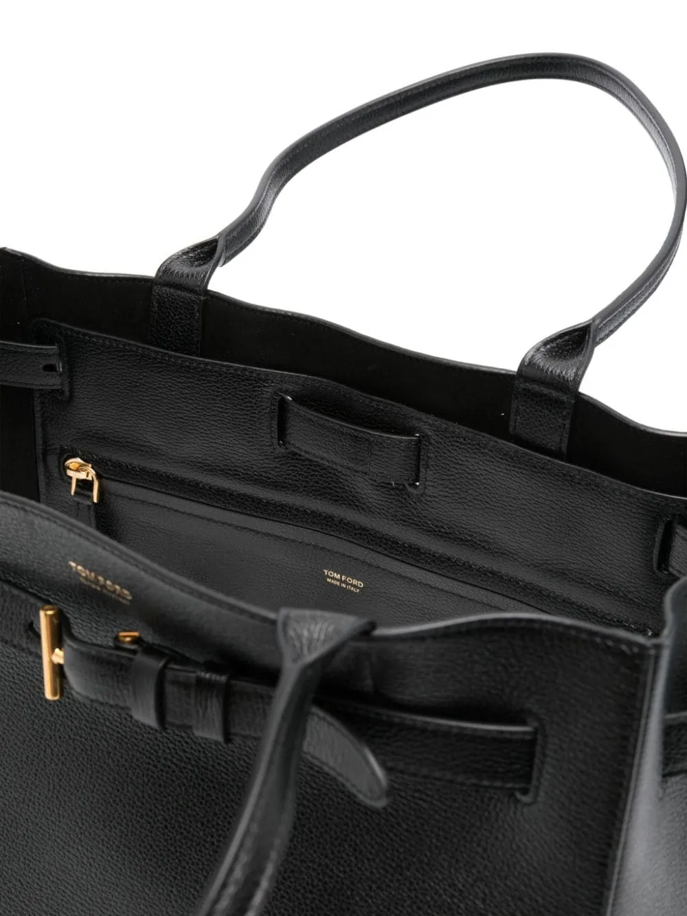 Tom Ford    Tom Ford Leather Medium Tote Bag