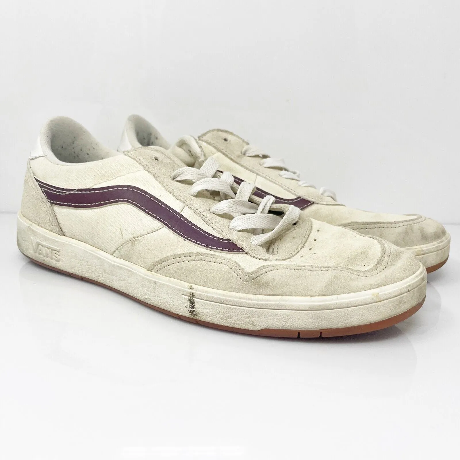 Vans Mens Comfycush 500383 Beige Casual Shoes Sneakers Size 10