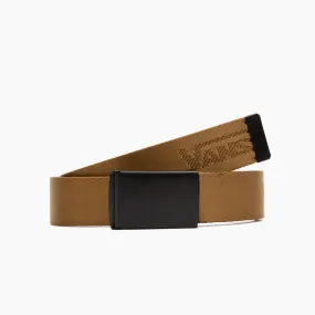 VANS OFF THE WALL WEB BELT GOLDEN BROWN - VN0A7S971M71