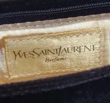 Vintage brown YSL pouch