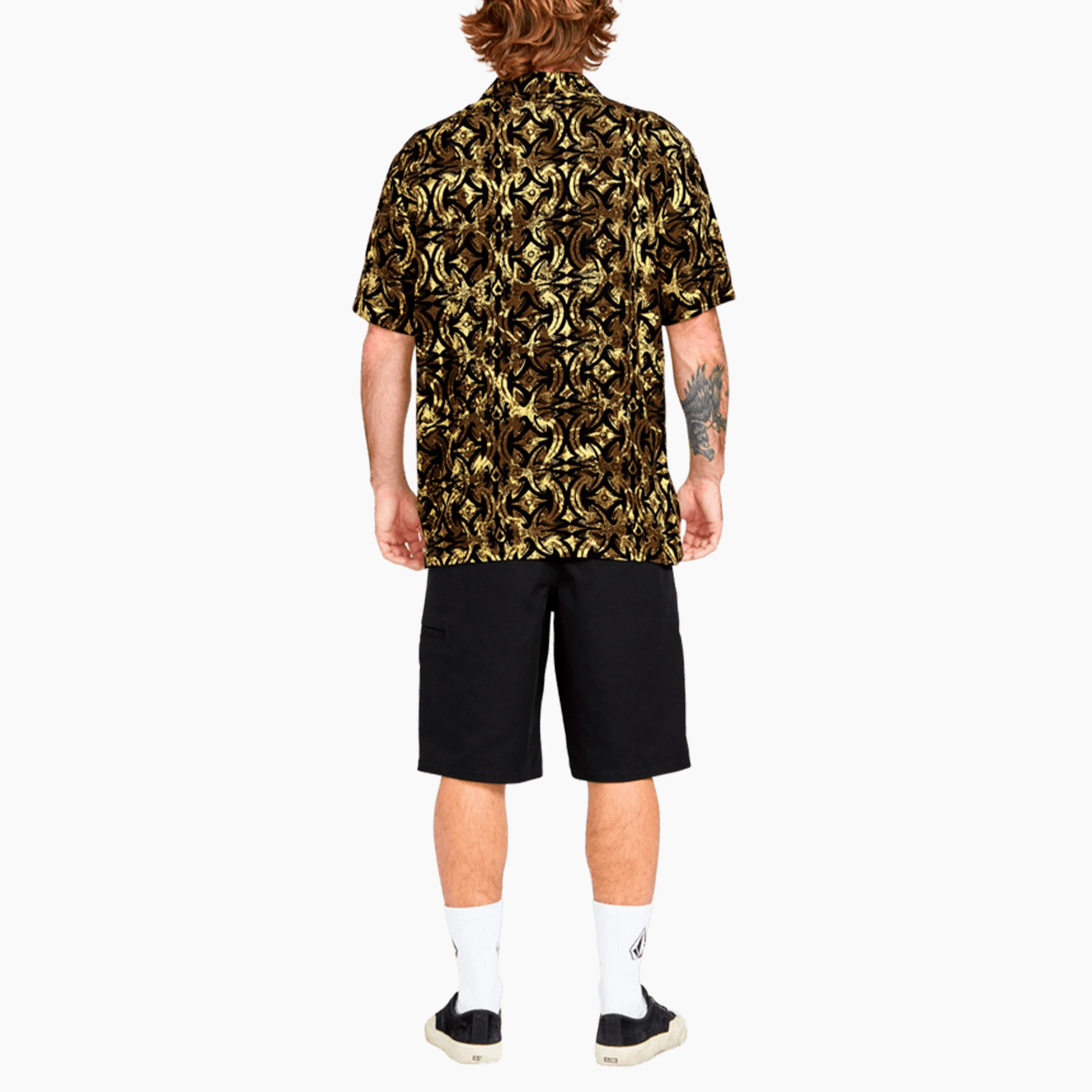 VOLCOM BOLD MOVES SS SHIRT GINGER BROWN - A0412404