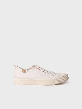 Women's low-top trainers in recycled fabric - GILDA-RB